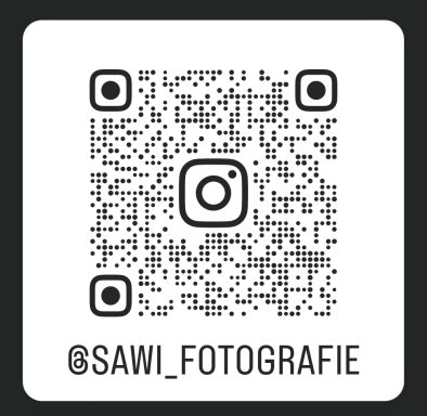 QR-Code für den Instagram-Account @sawi_fotografie.